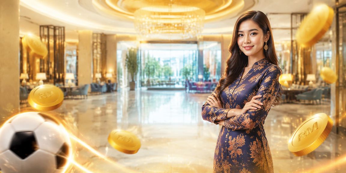 Pengguna Johor Bahru dalam pakaian batik bermain pertaruhan bola sepak dengan bonus