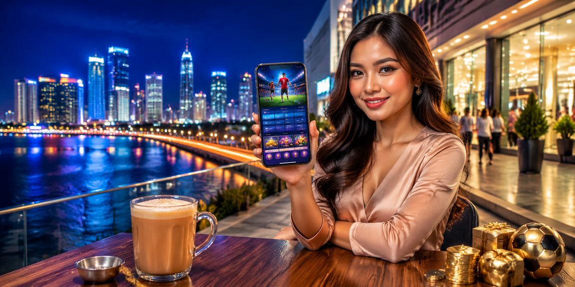 Pengguna Malaysia di Johor menggunakan aplikasi kasino megga888 dari telefon