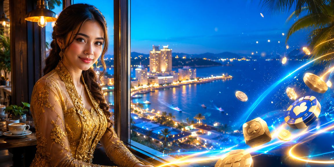 Pengguna wanita Malaysia di Seremban dalam kebaya menggunakan platform pertaruhan megga888